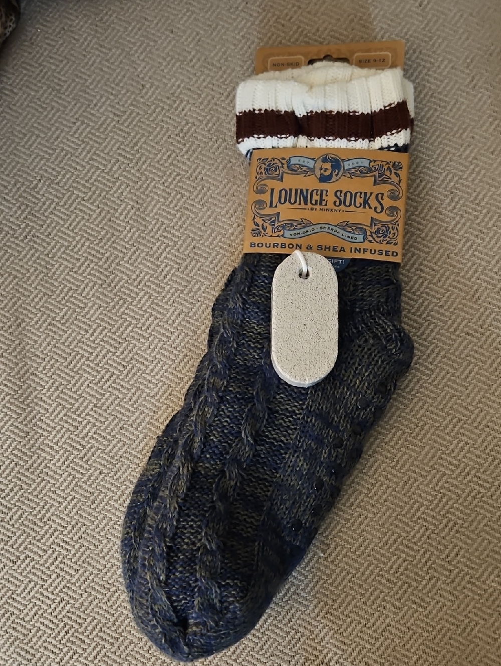 MINXNY Cable Knit Lounge Socks